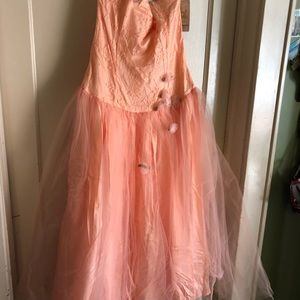 Vintage Jessica McClintock Lace Tulle Dress 11/12